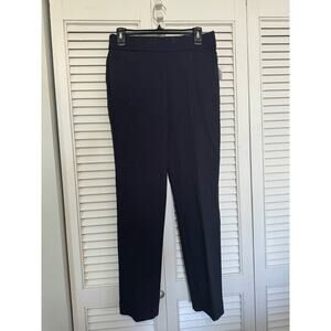 NWT Liz Claiborne Straight Leg Secretly Slender Black Dress Pants Sz: 6